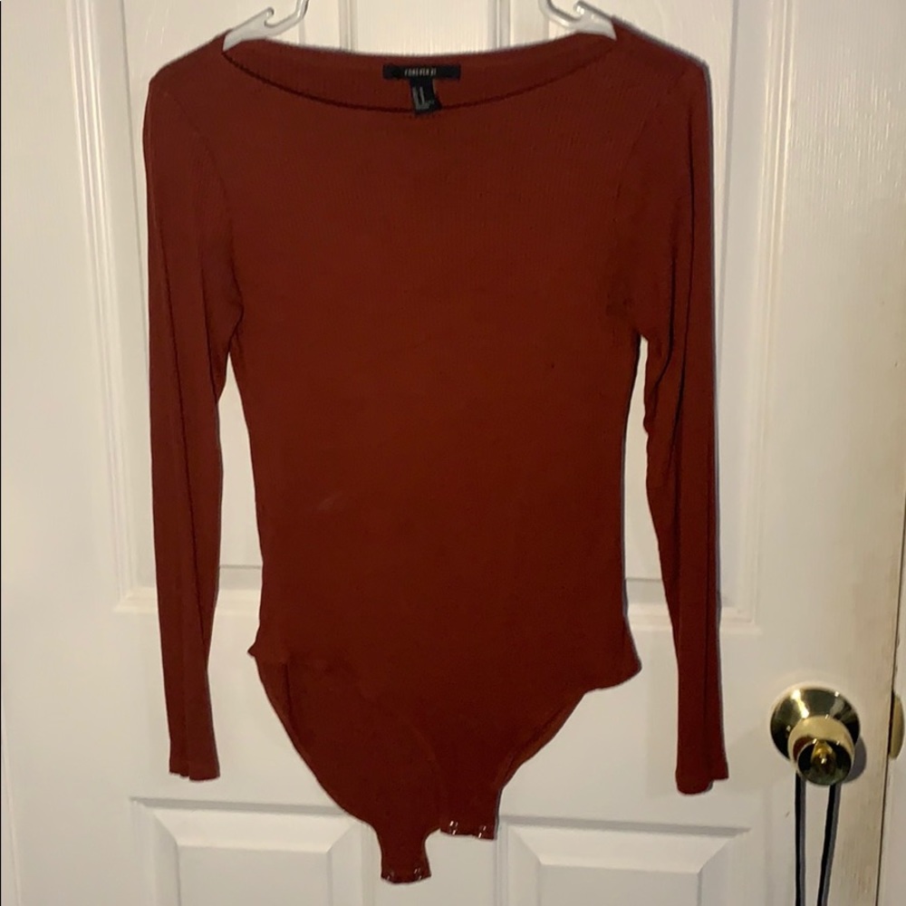 Forever 21 long sleeved body suit